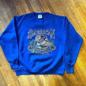 90s Delta North American Wildlife Made In USA Crewneck Size Large